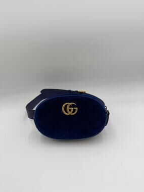 Gucci GG Marmont Velvet Belt Bag